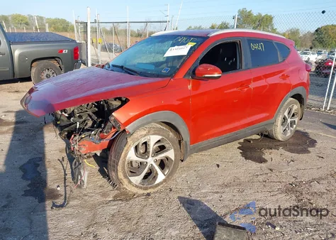 2016 Hyundai Tucson Sport из США, поврежденный, VIN KM8J3CA27GU124990